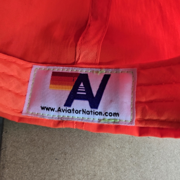 AVIATOR NATION BOLT VINTAGE  NYLON TRUCKER HAT - Picture 7 of 7